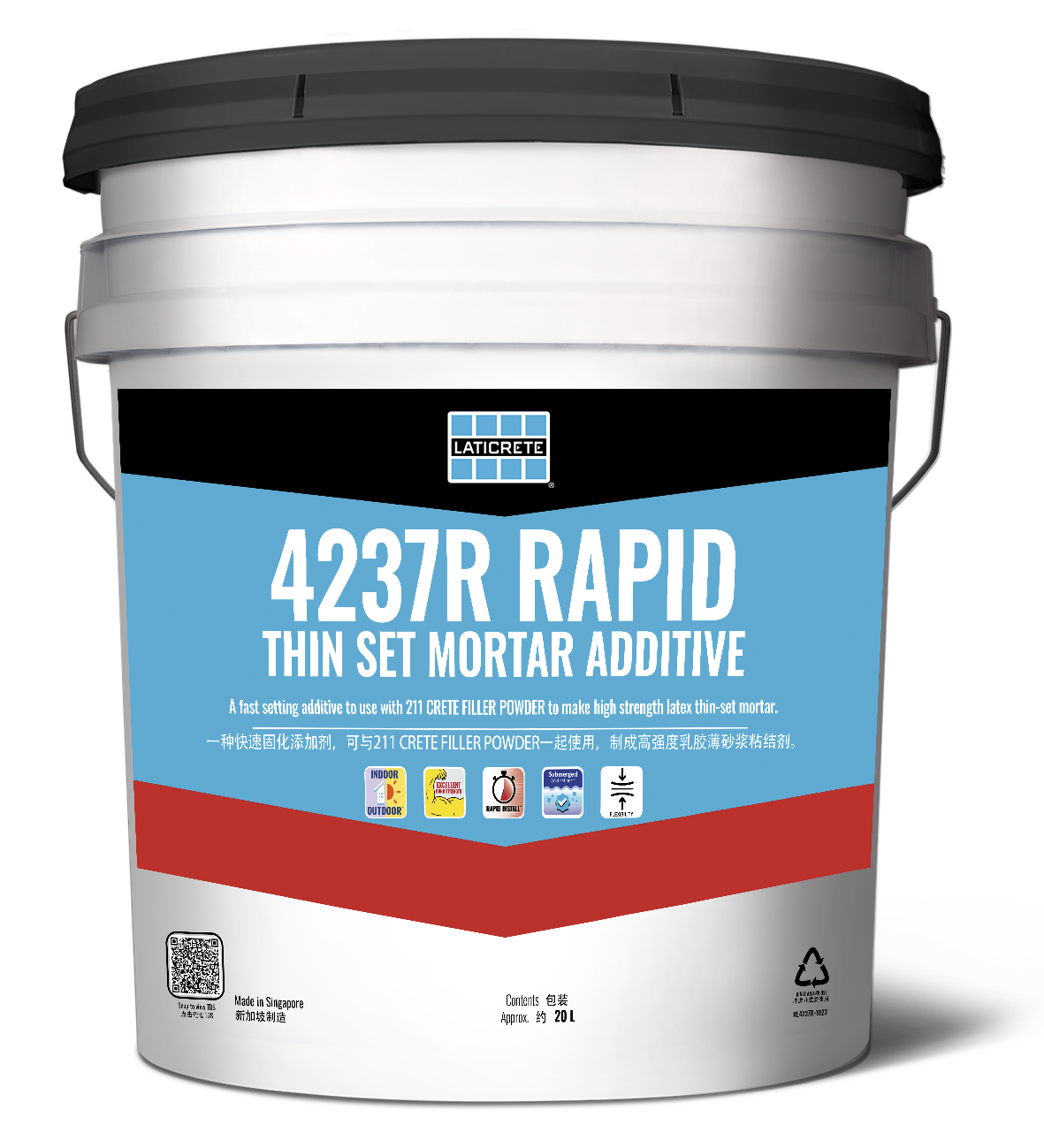 4237R Rapid Thin Set Mortar Additive