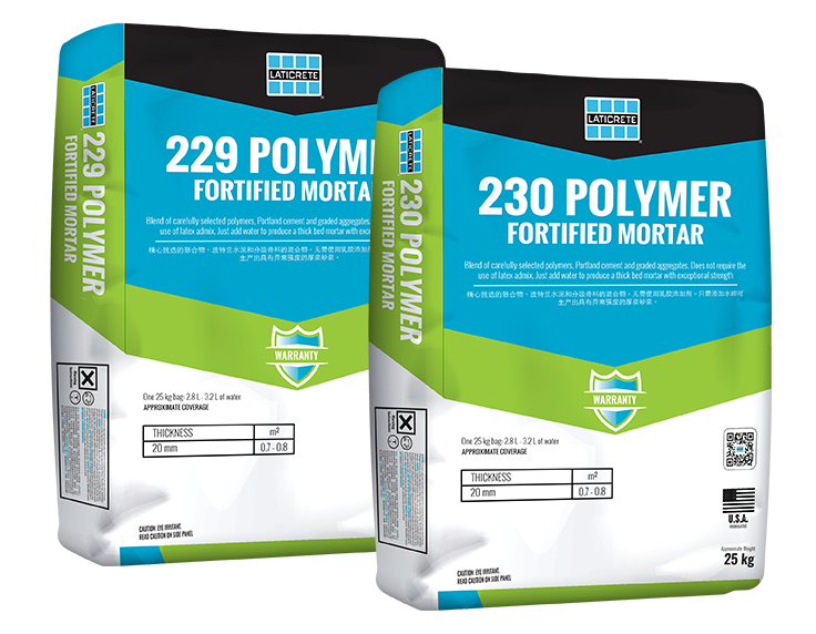229 / 230 Polymer Fortified Mortar