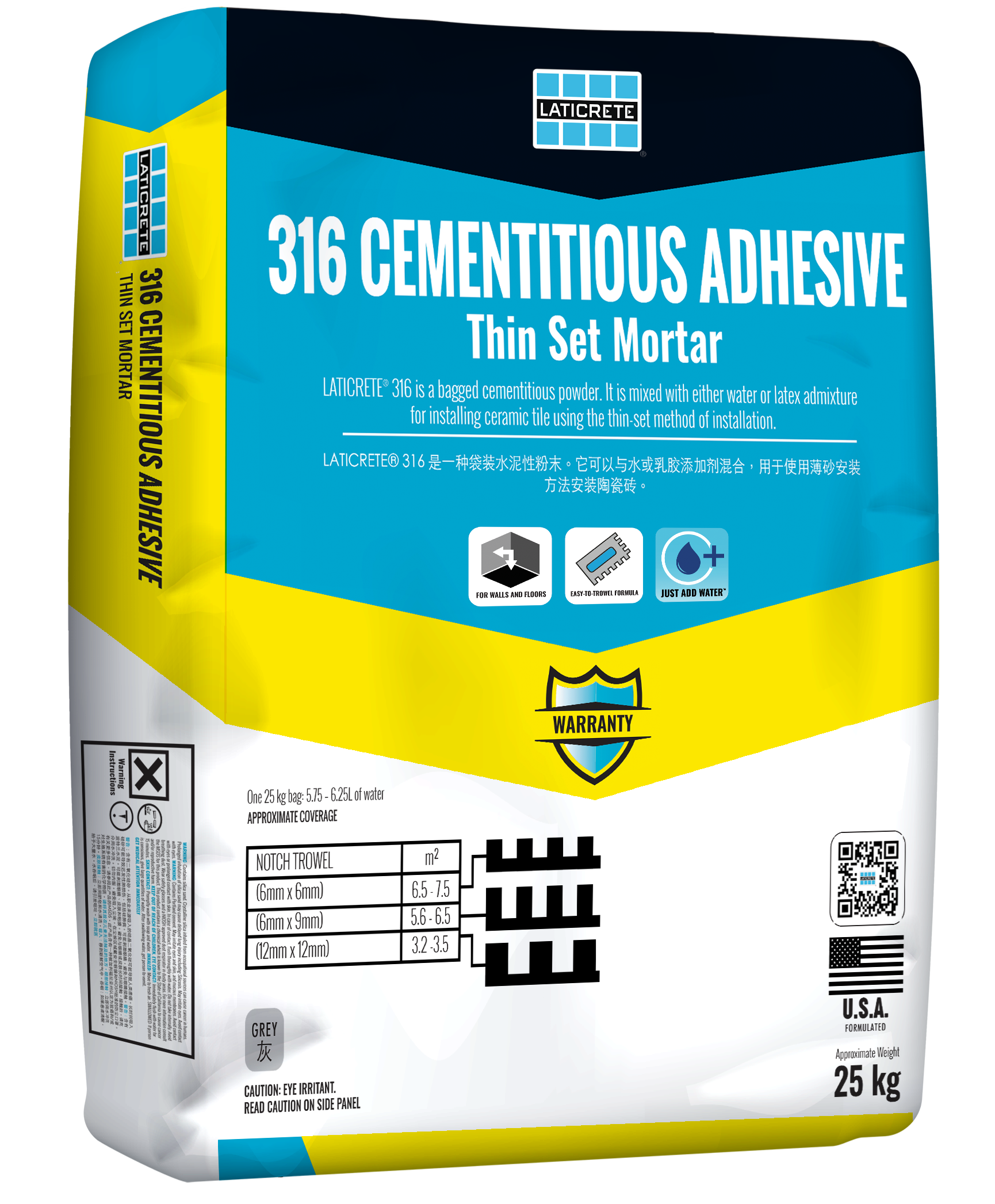 316 Cementitious Adhesive 